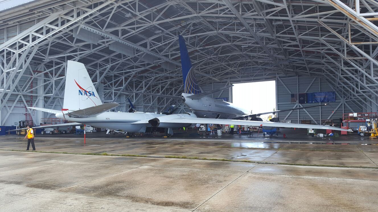 WB-57 In United Hangar | NASA Airborne Science Program